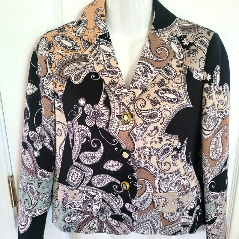 Etro Milano Cropped Jacket